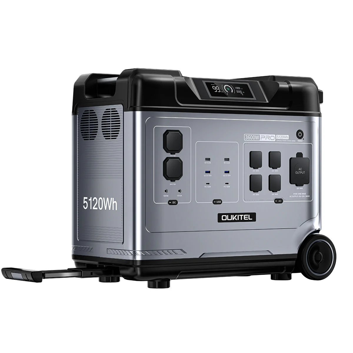 OUKITEL P5000 Pro Portable Power Station 5120Wh/3600W - Image 4
