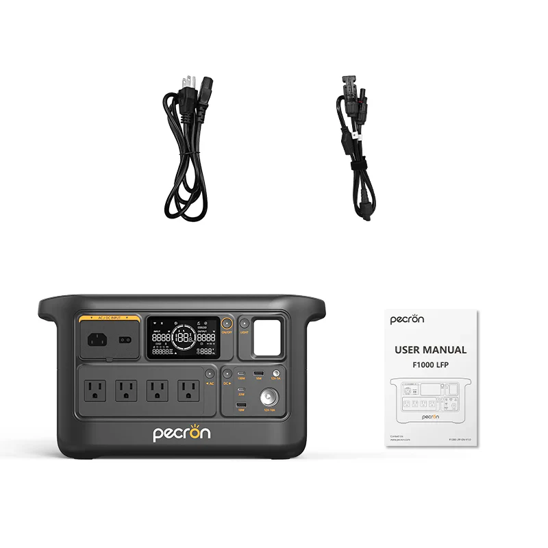PECRON F1000LFP Portable Power Station - Image 2