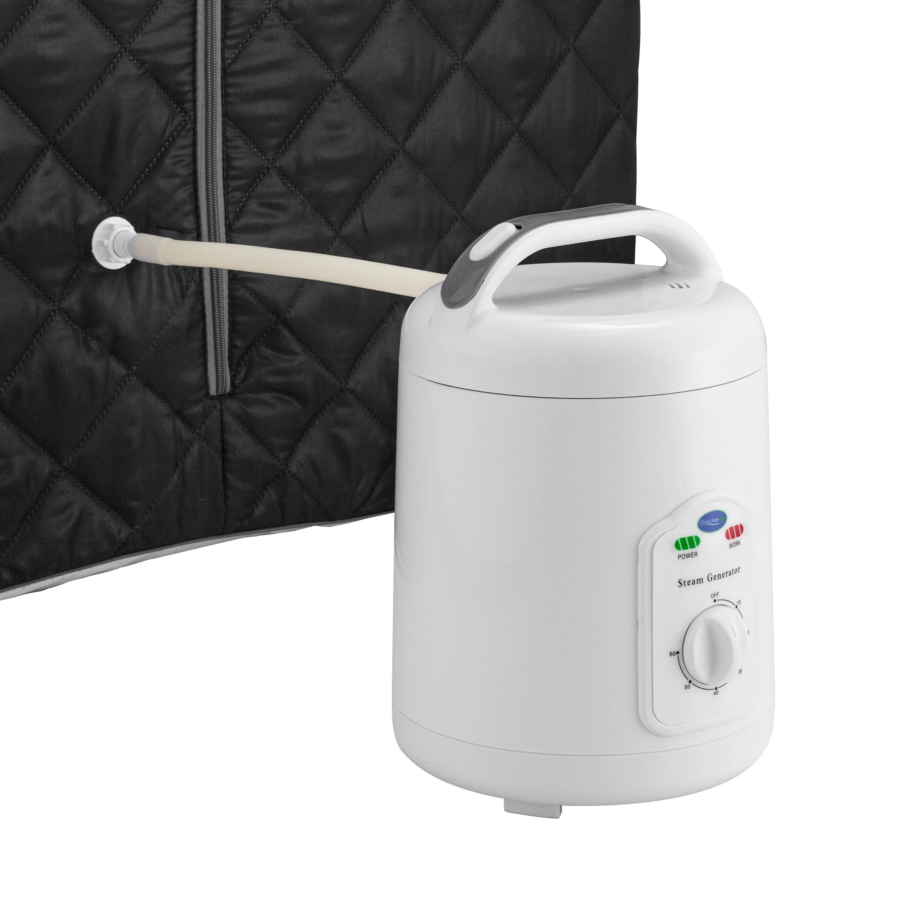 Durasage Health - Personal Steam Sauna for Weight Loss, Detox & Relaxation at Home, Chair Included - (Black) - Image 8
