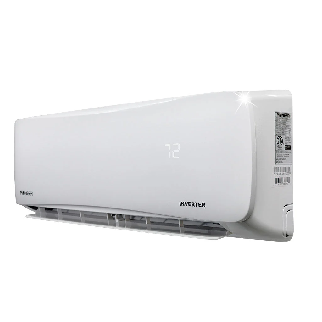 Pioneer® EStar™ 9,000 BTU 22.7 SEER2 Ductless Mini-Split Inverter++ Energy-Star Air Conditioner Heat Pump System Full Set 115V - Image 4