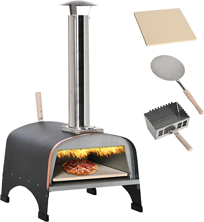 Pizzello WN-003T Outdoor Pizza Oven with 13" Pizza Stone - Image 2