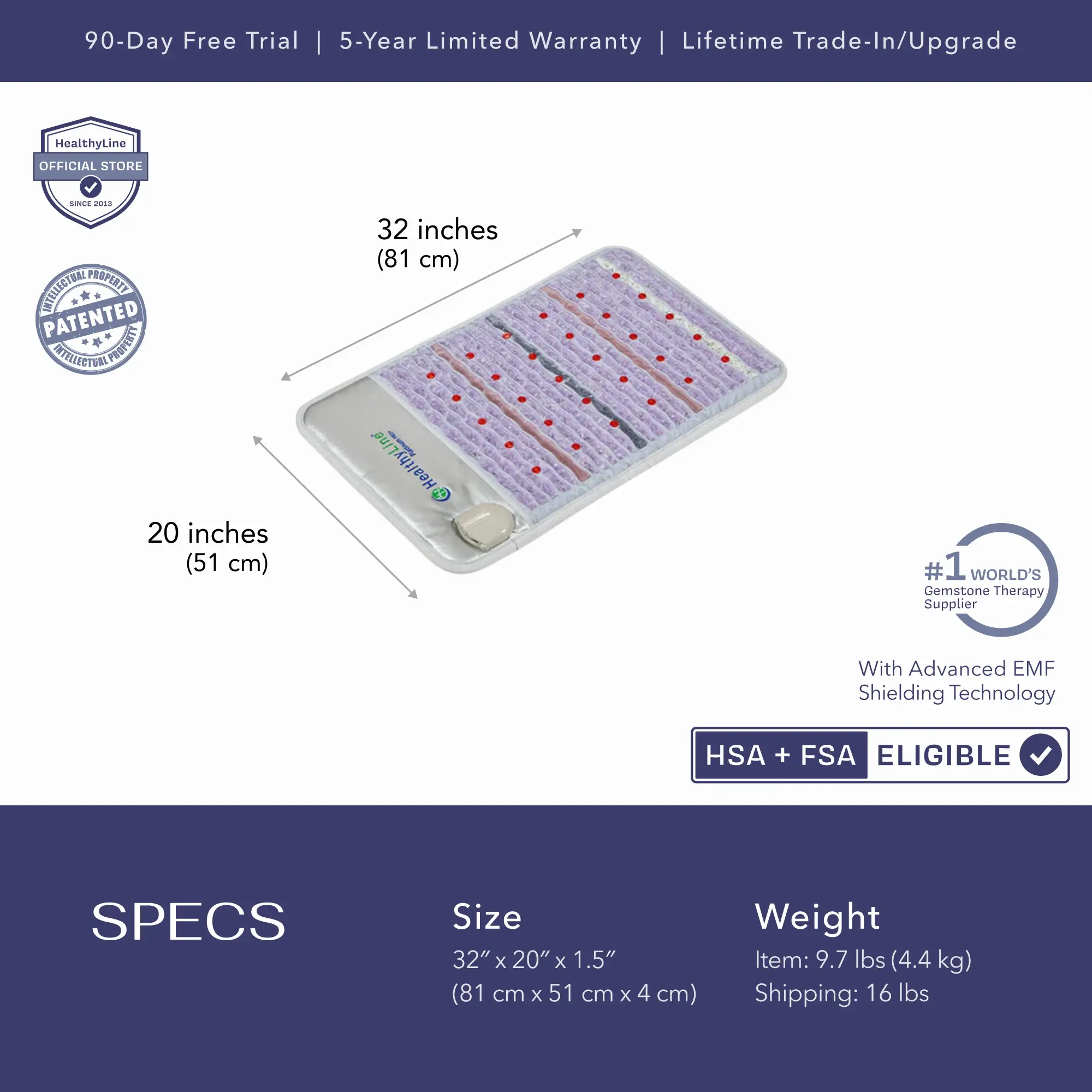 Platinum Series | PEMF Far Infrared Heating Mats - Image 11