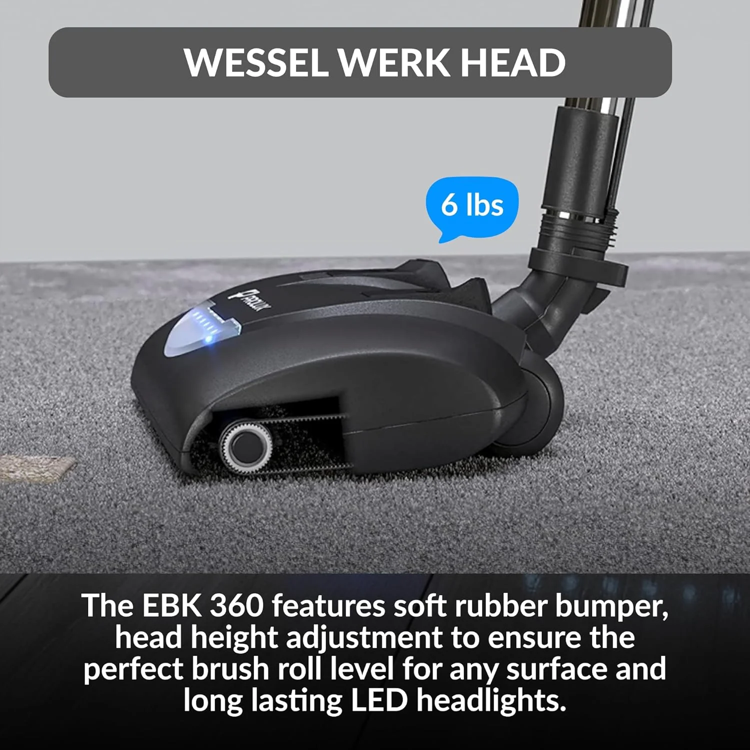 Premium Prolux 35 ft Universal Central Vacuum Hose Kit With Wessel Werk Power Nozzle - Image 8