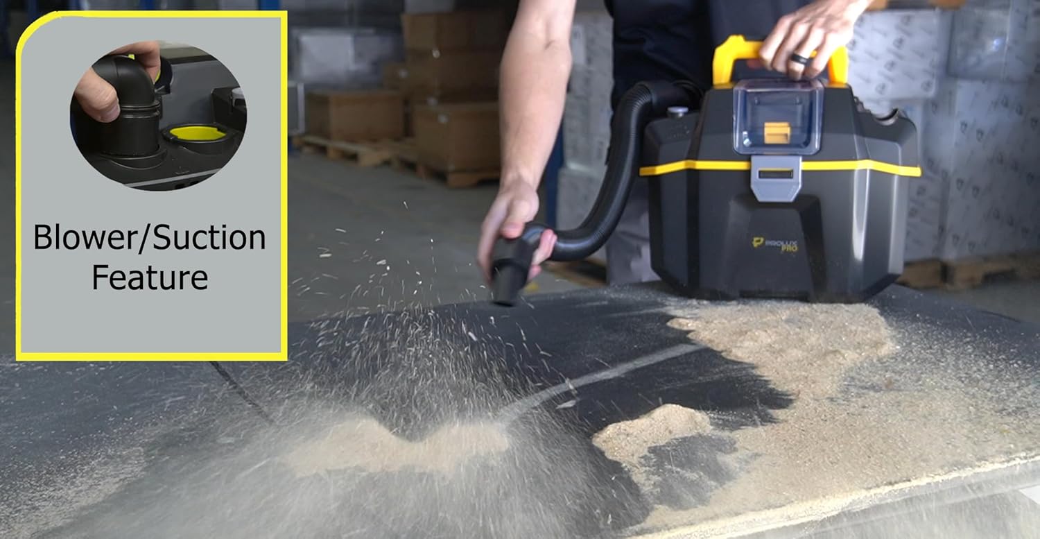 Prolux Cordless Commercial Wet/Dry Tool & Travel Vacuum - Image 8