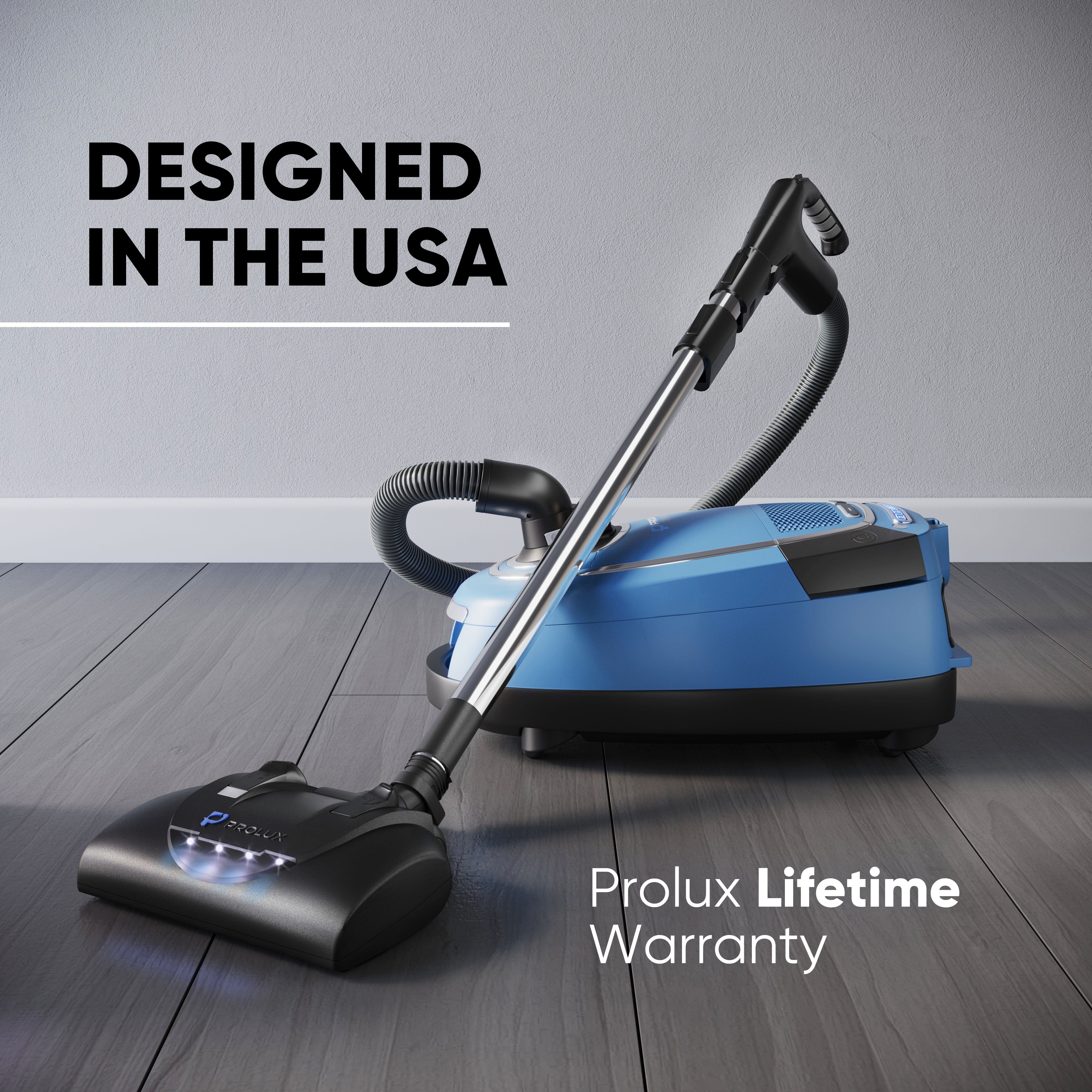 Prolux QX90 Bagged Canister Best Rated HEPA Vacuum with Powerhead for Home - Image 2