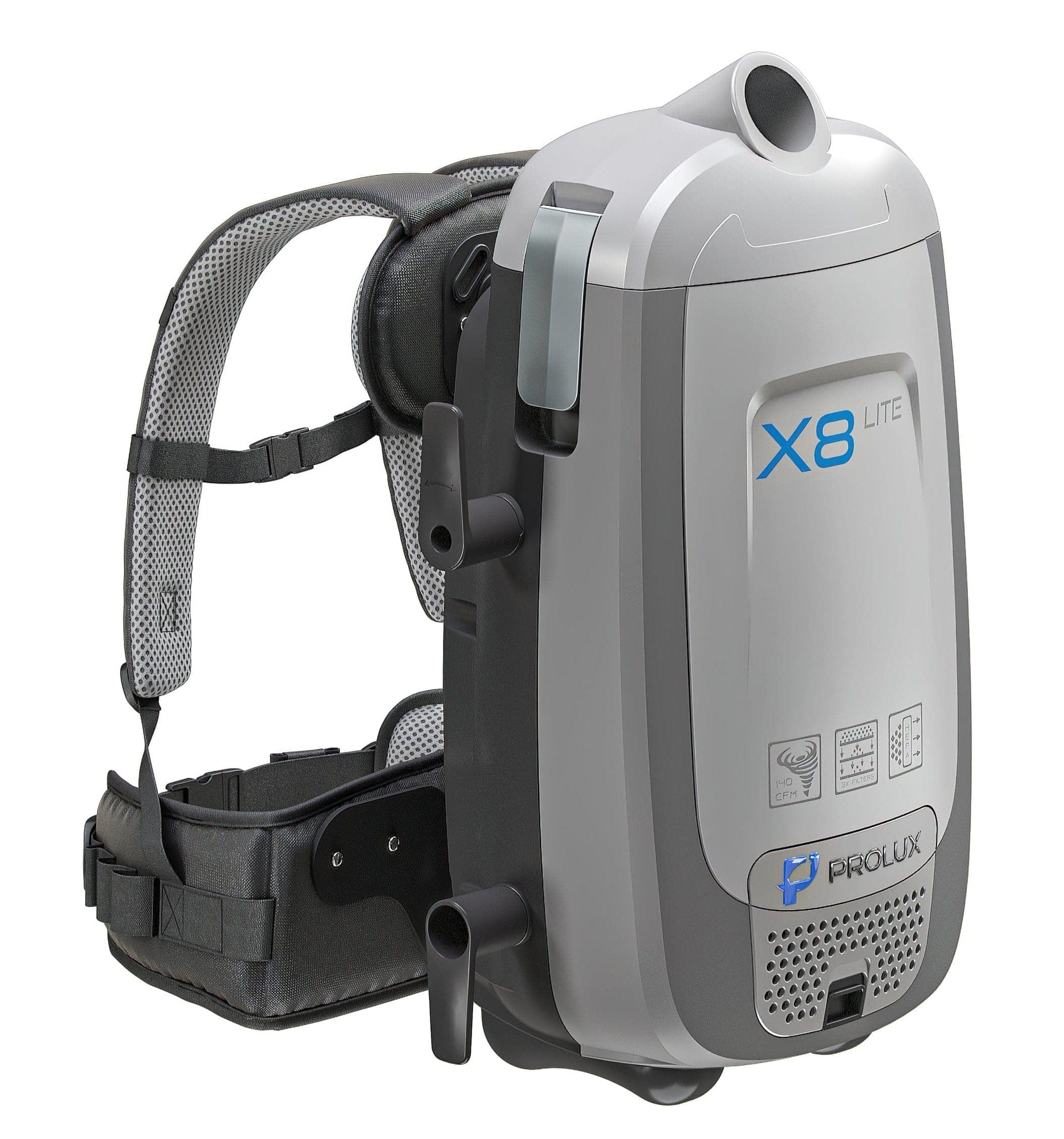Prolux X8 Lite Backpack Vacuum w/ Premium Tool Kit for Light Commercial Use - Image 2