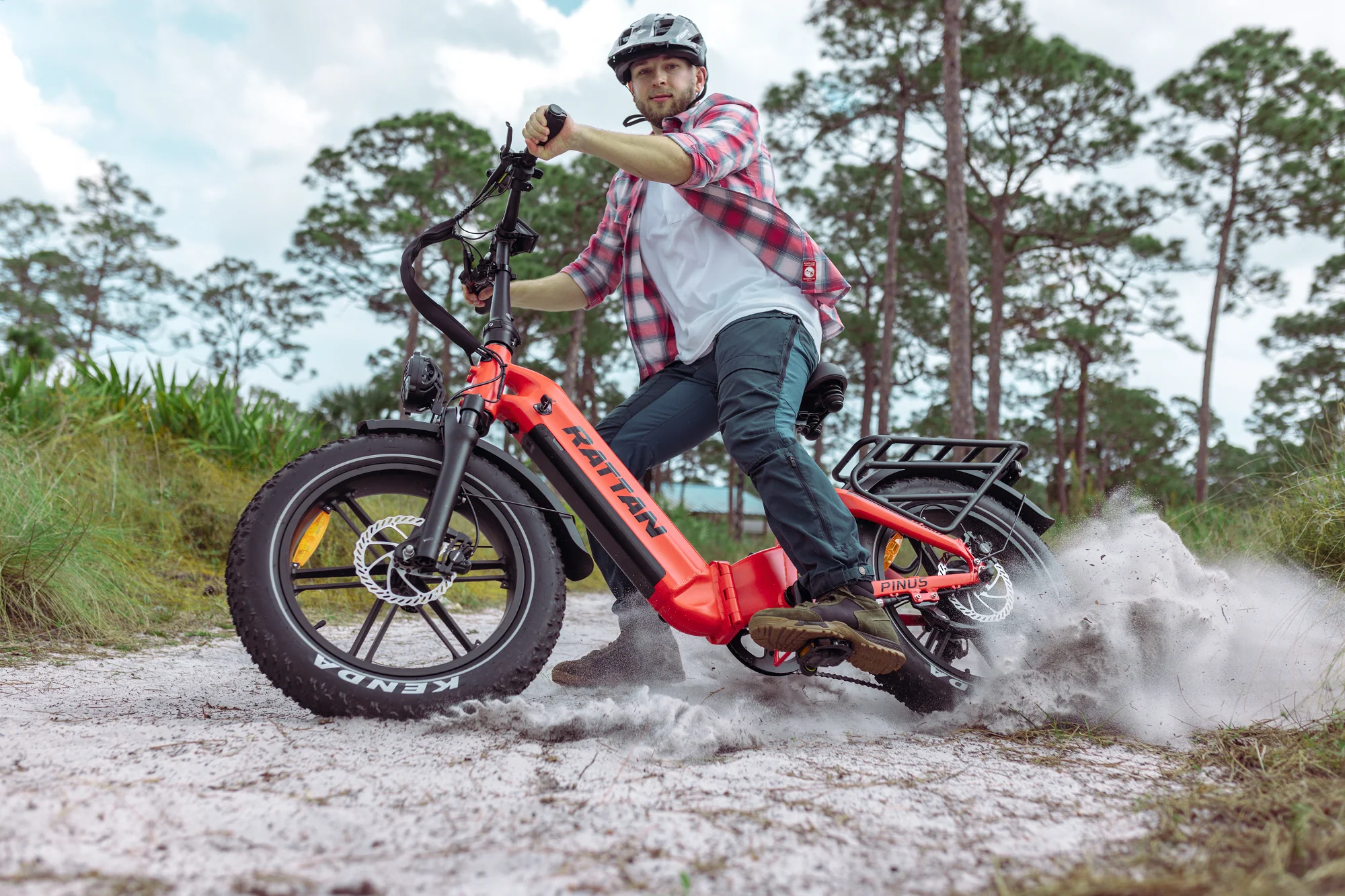 Rattan Pinus e-bike - Image 4