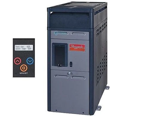 Raypak 156K BTU Propane Gas Above-Ground Pool & Spa Heater – Digital Ignition (P-R156A-EP-C)
