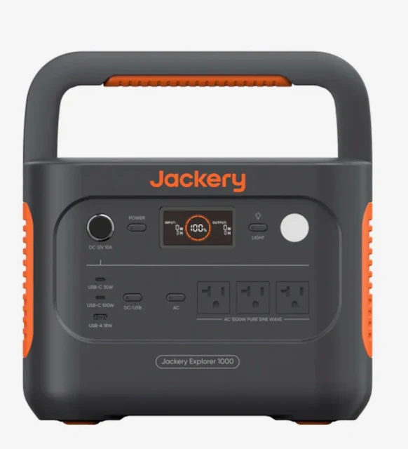 Jackery Explorer 1000 V2 Portable Power Station