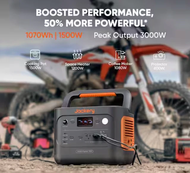 Jackery Explorer 1000 V2 Portable Power Station - Image 2