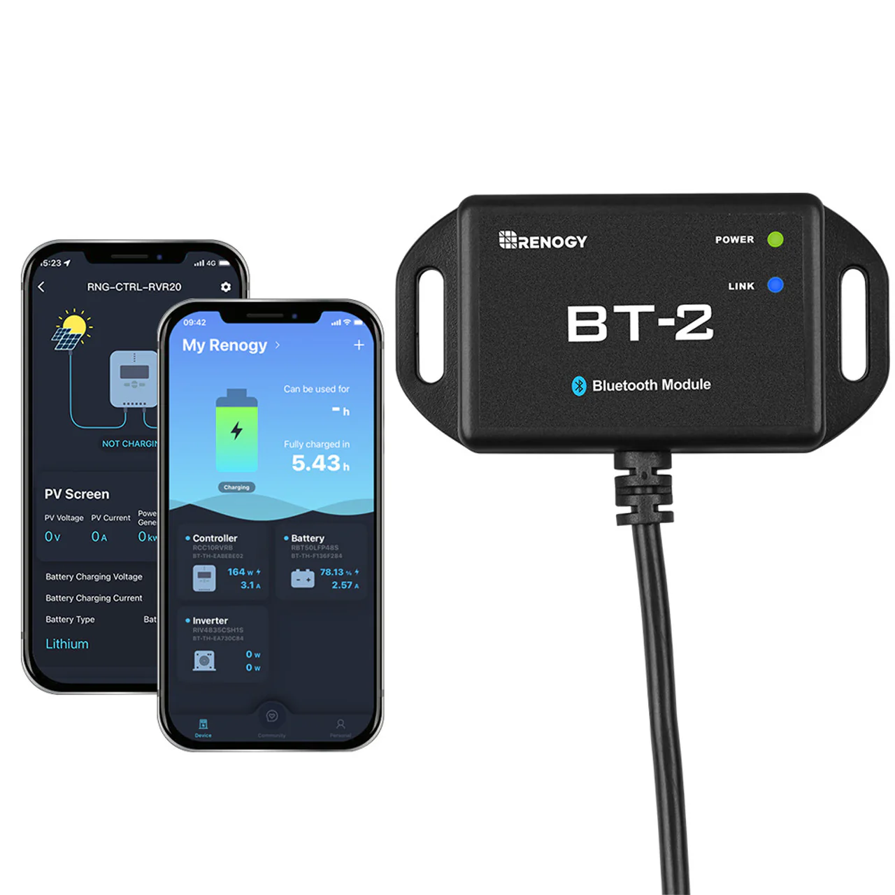 Renogy RCM-BT2 - Renogy BT-2 Bluetooth Module - Image 2