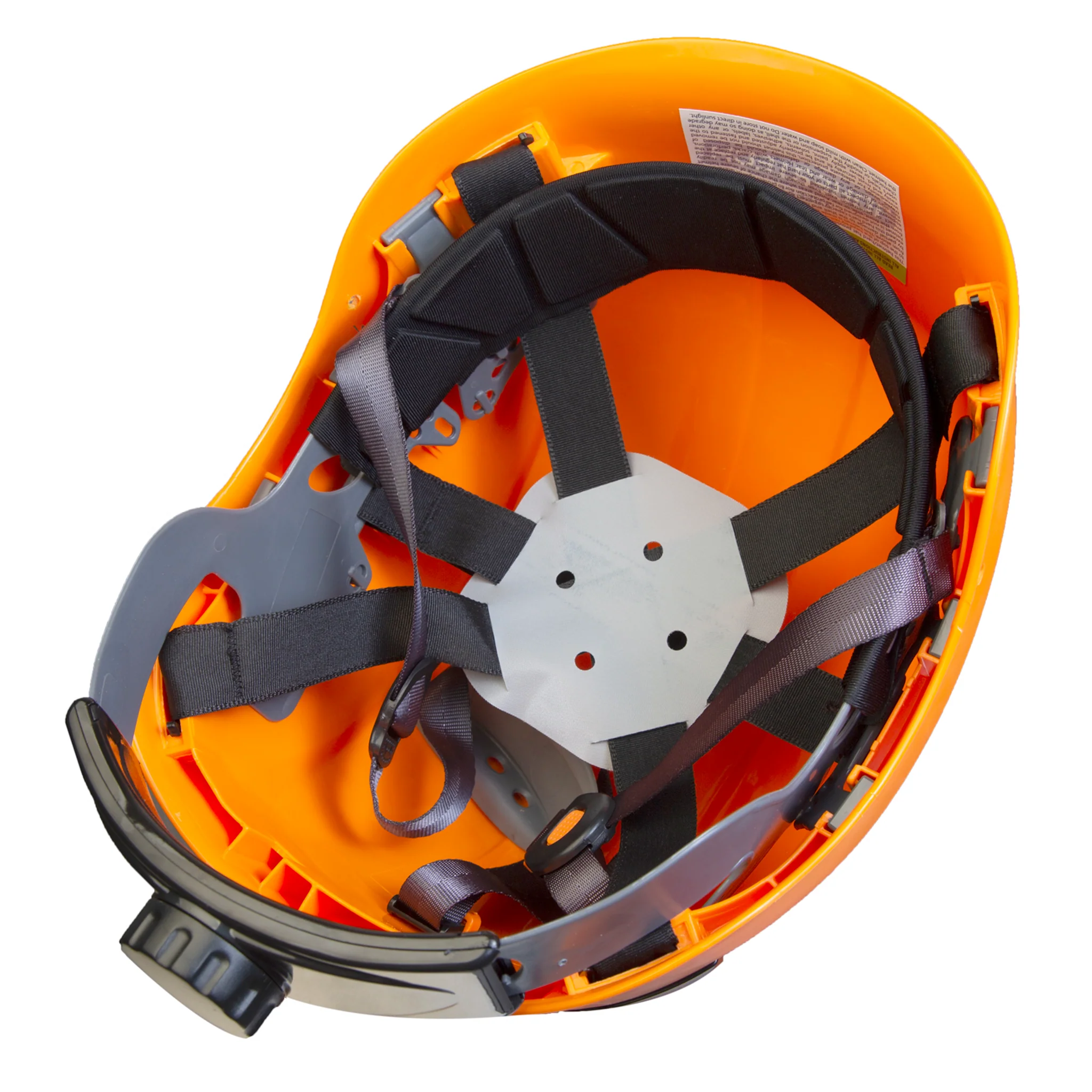 Rescue Hard Hat with Adjustable 6 Point Suspension - Image 5