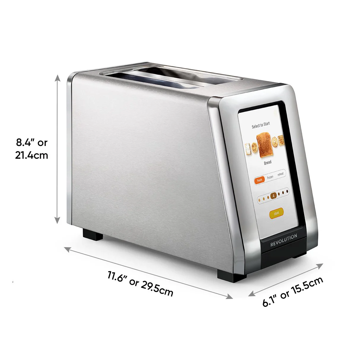 Revolution Cooking R180 2-Slice High Speed Smart Toaster - Image 3