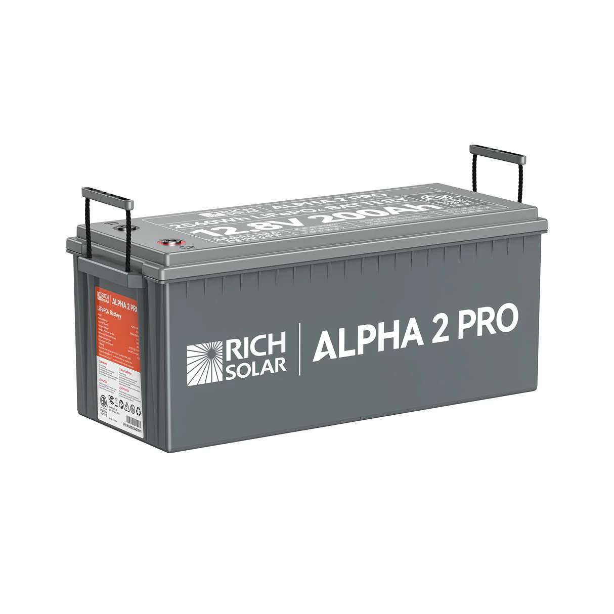 Rich Solar ALPHA 2 PRO | 12V 200Ah LiFePO4 Battery - Image 6