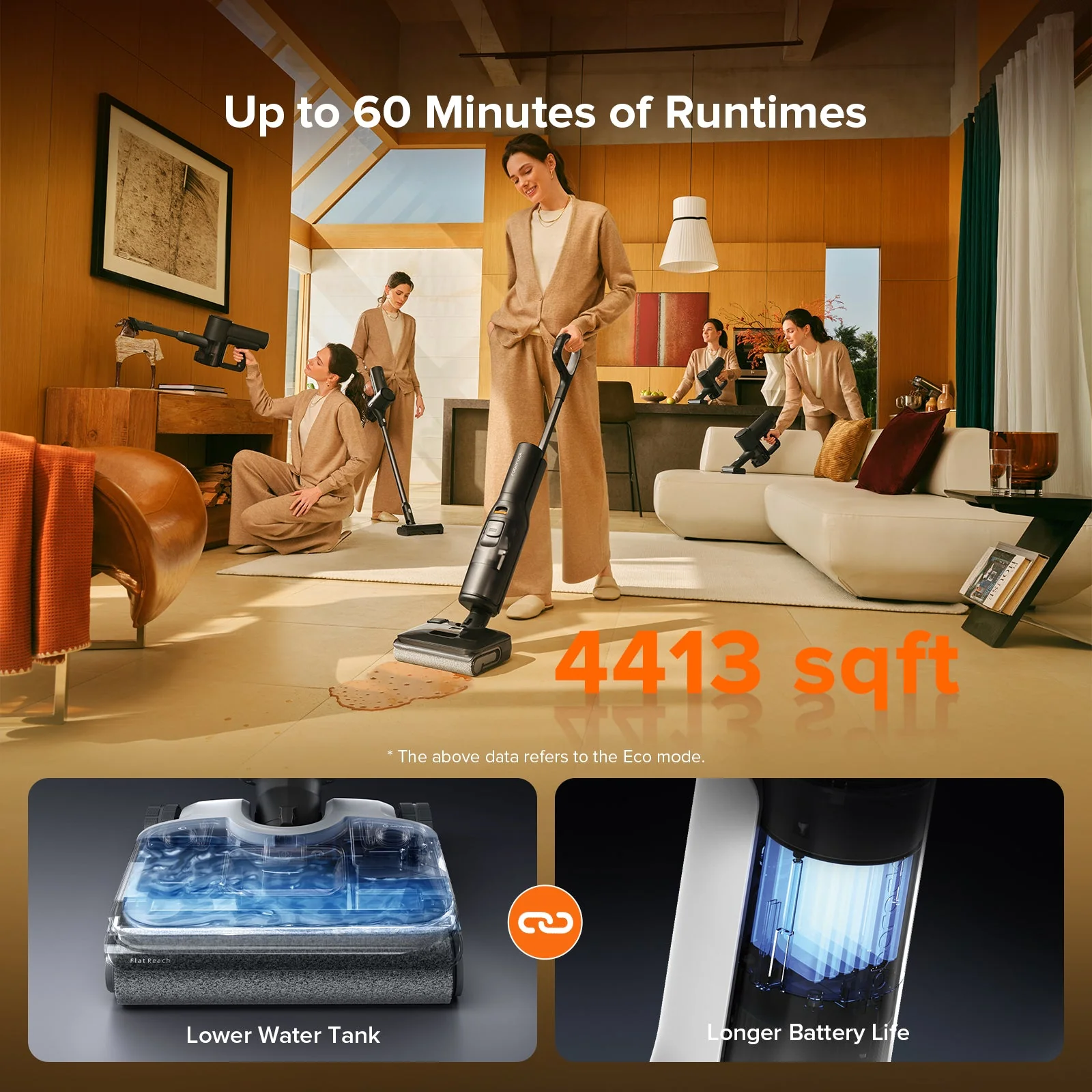 Roborock F25 Combo & F25 ACE Combo Wet and Dry Vacuum Cleaner - Image 17