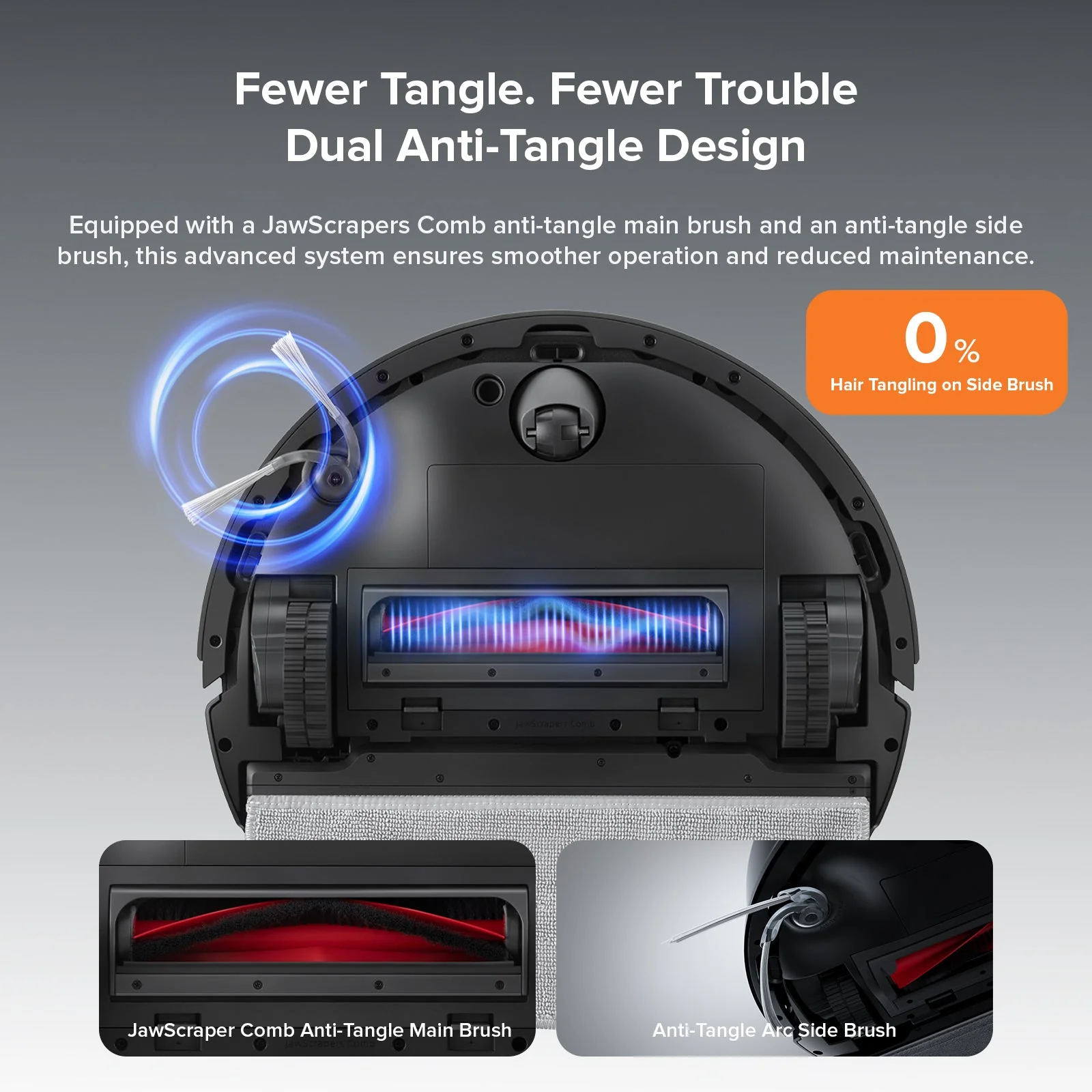Roborock Q10 X5 Robot Vacuum and Mop with 10,000 Pa Power Suction - Image 2