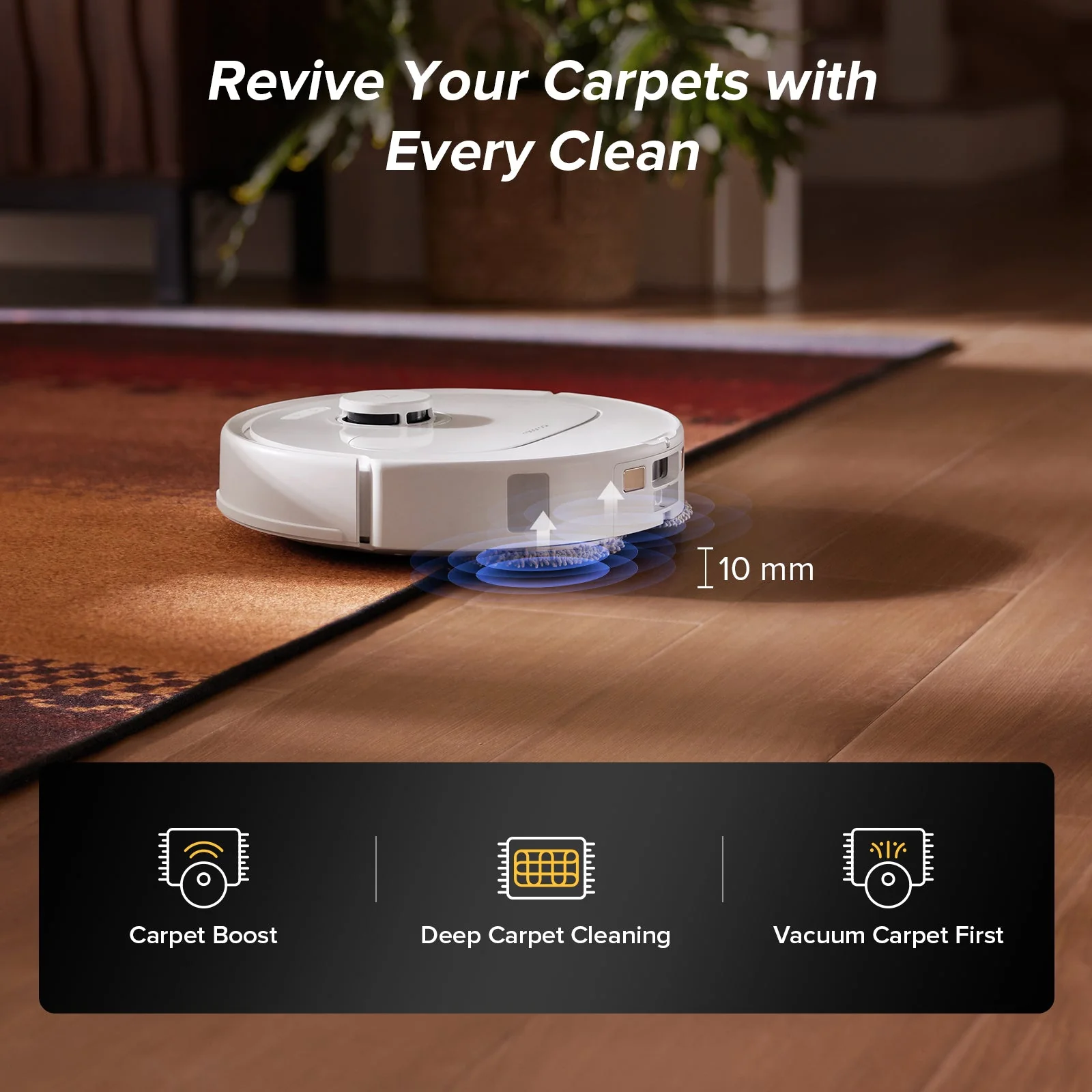 Roborock QV 35A Robot Vacuum with Multifunctional Dock (Upgraded from Qrevo S) - Image 15