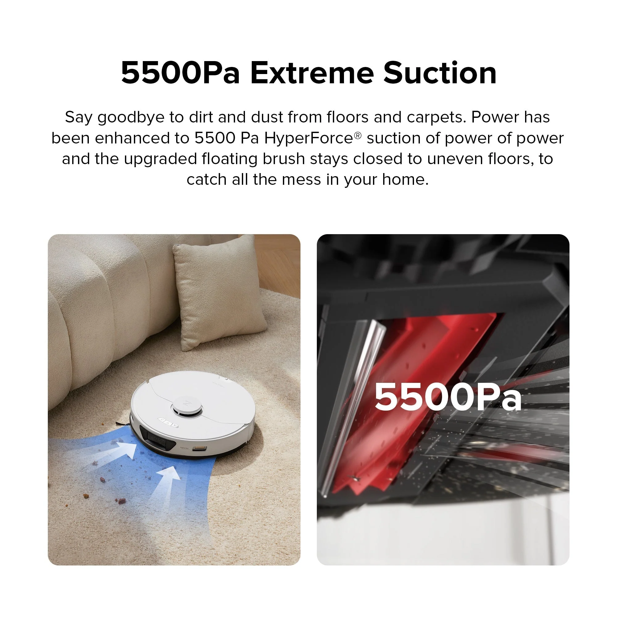 Roborock S7 Max Ultra Robot Vacuum with RockDock® Ultra - Image 17