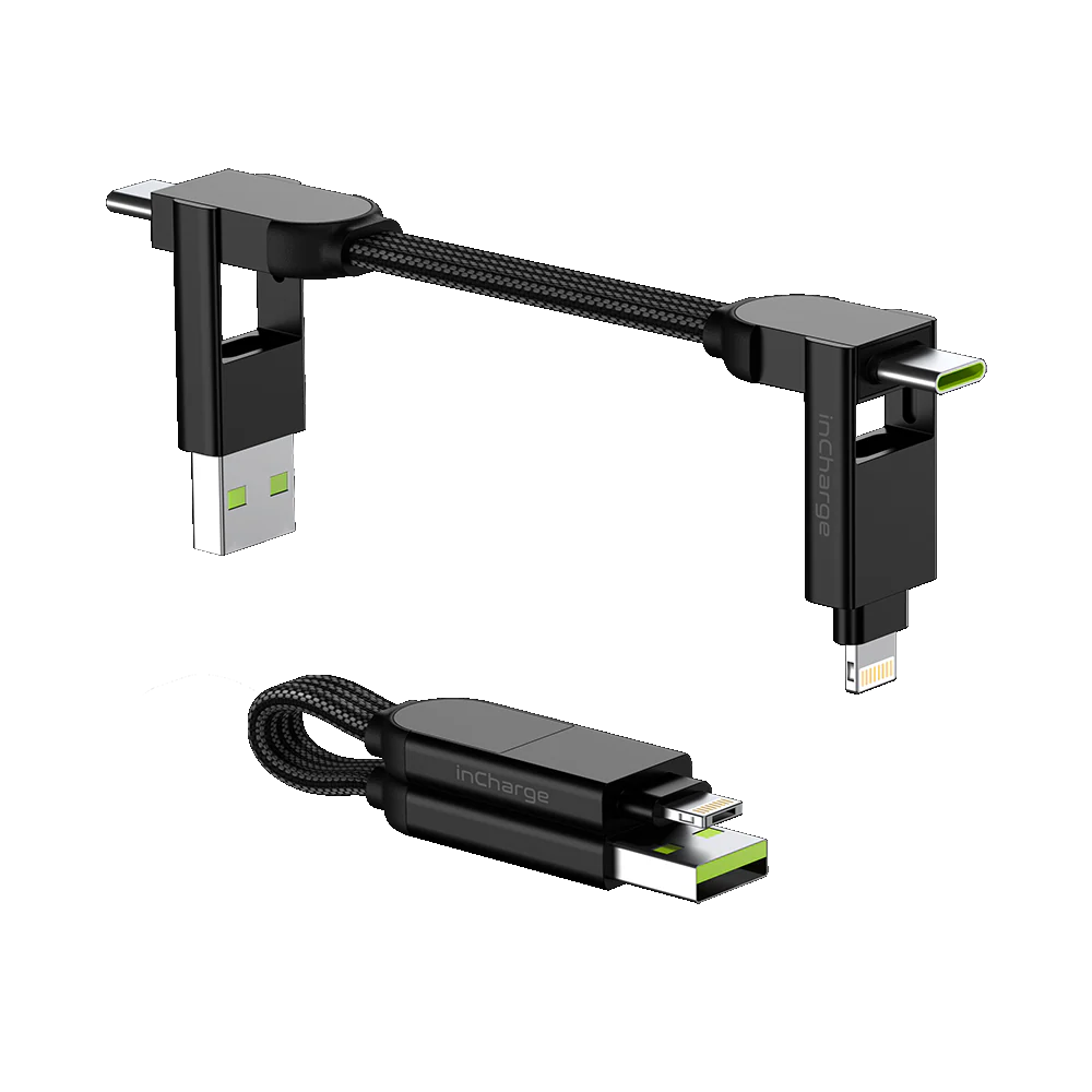 Rolling Square inCharge X Ultra-Fast All-in-One Charging Cable