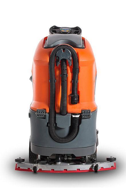 RT70+ Ride-On Floor Scrubber Machine, Lithium Battery, 22" Cleaning Path, 48000 Sqft/h Working Efficiency - Image 9