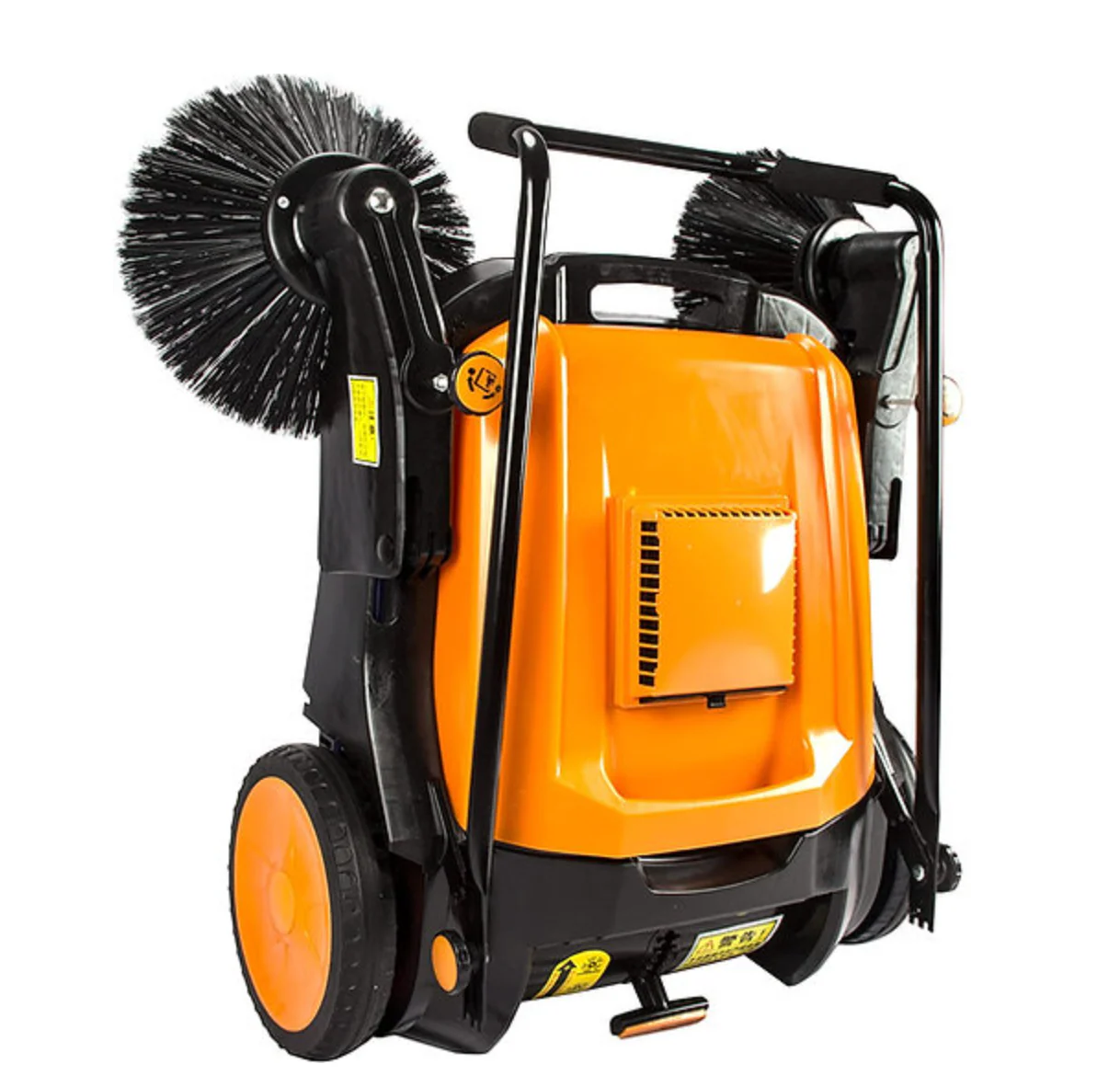 RT980S 38" Manual Push Powered Floor Sweeper, 38,000 sqft/h, Triple Brushes, Air filter For Dust Control - Image 4