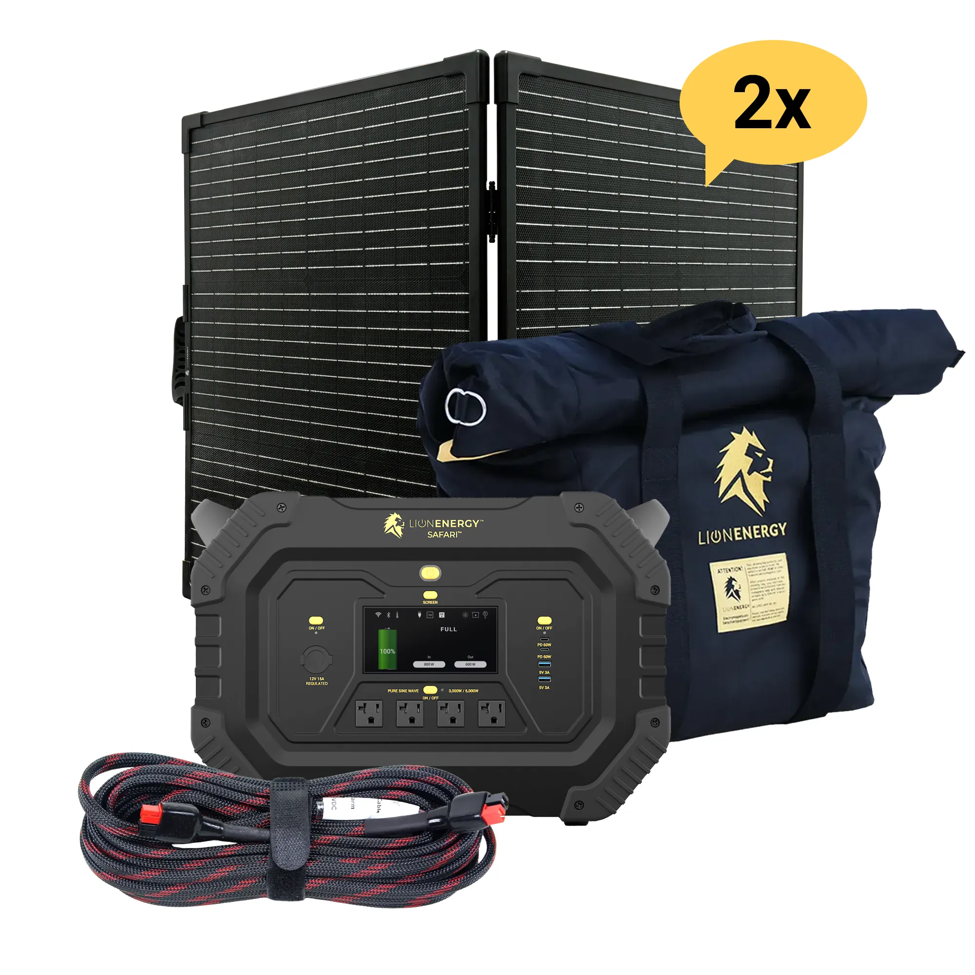 Safari - Portable Power Station Bundle (3,000W, 1,612Wh, LiFePO4) - Image 11