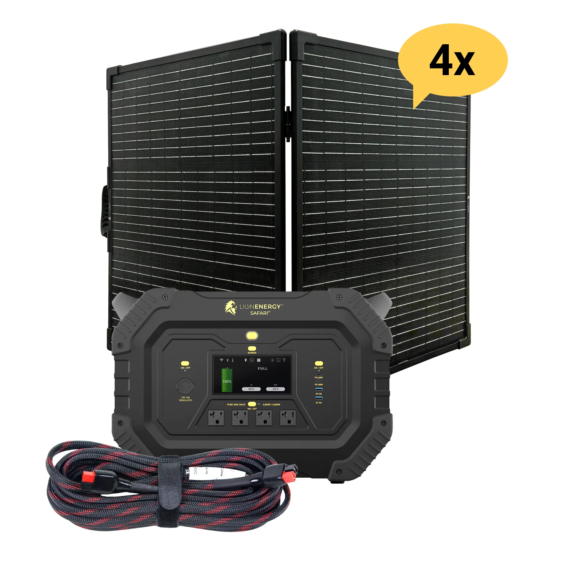 Safari - Portable Power Station Bundle (3,000W, 1,612Wh, LiFePO4) - Image 17