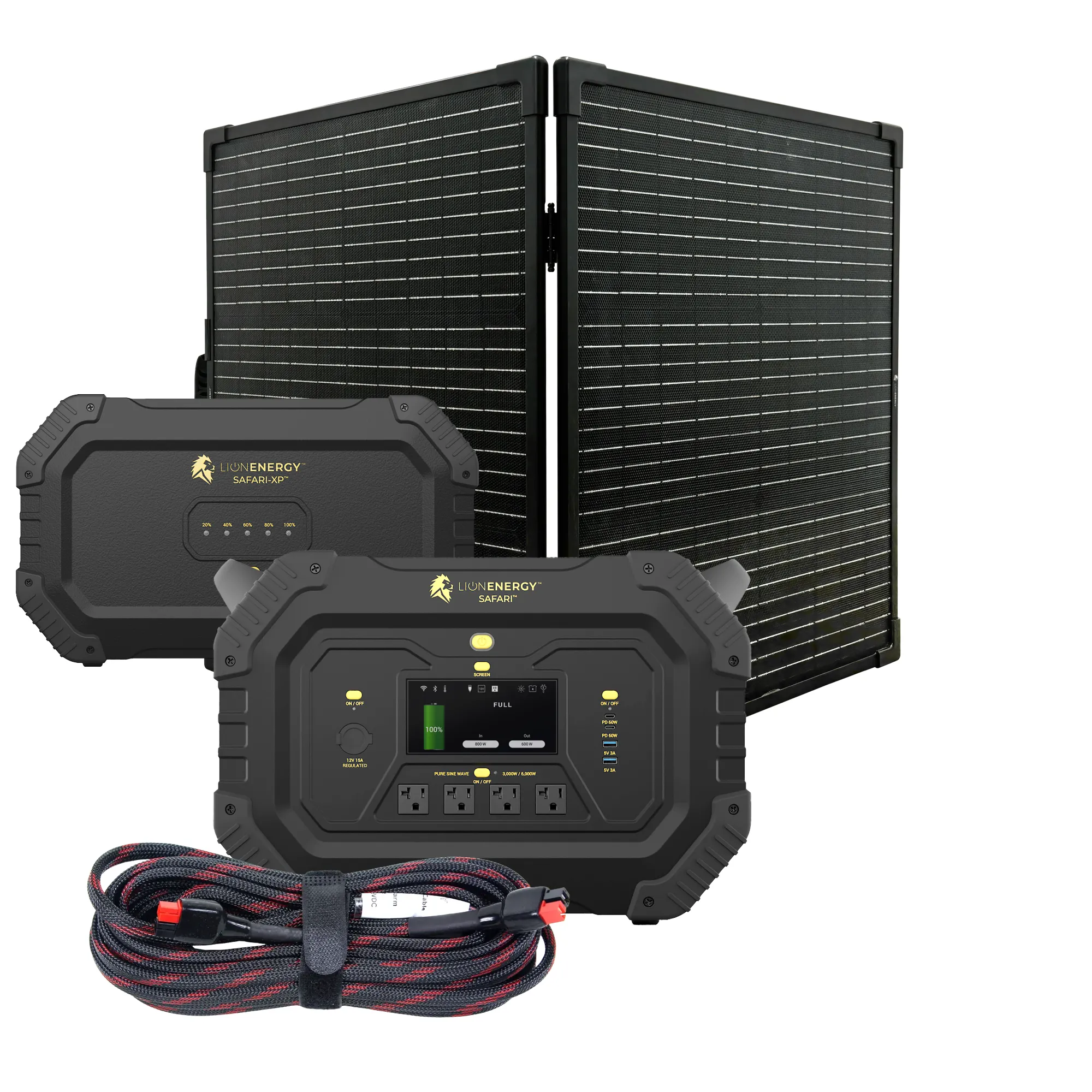 Safari+XP - Portable Power Station Bundle (3,000W, 4,300Wh, LiFePO4) - Image 24