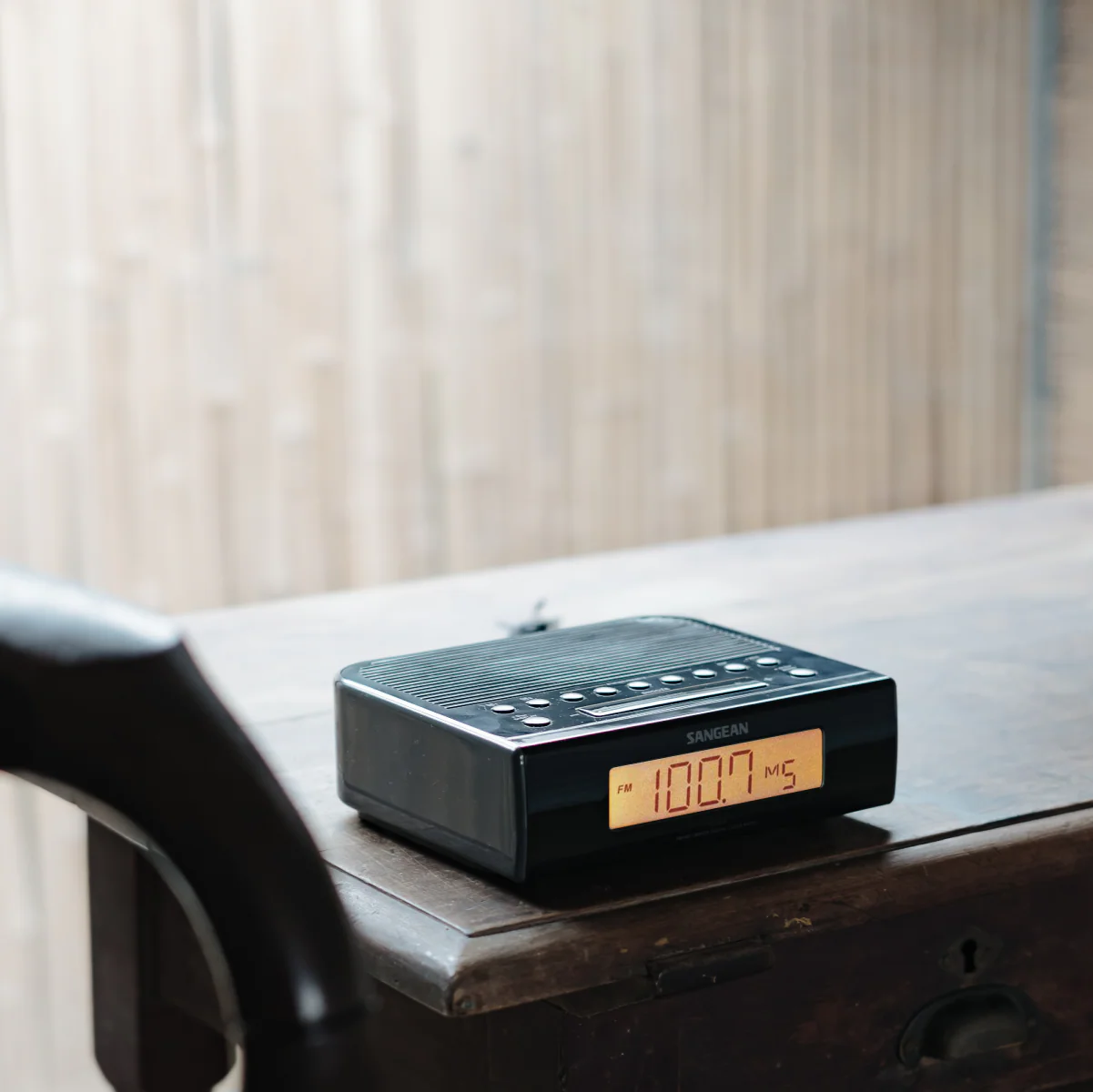 SANGEAN RCR-5 Digital AM/FM Clock Radio (Black) - Image 7