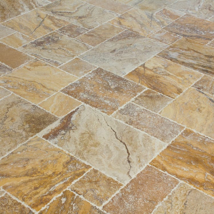 Scabos Antique Pattern Brushed, Chiseled, and Partially Filled - Full Truckload - Image 7