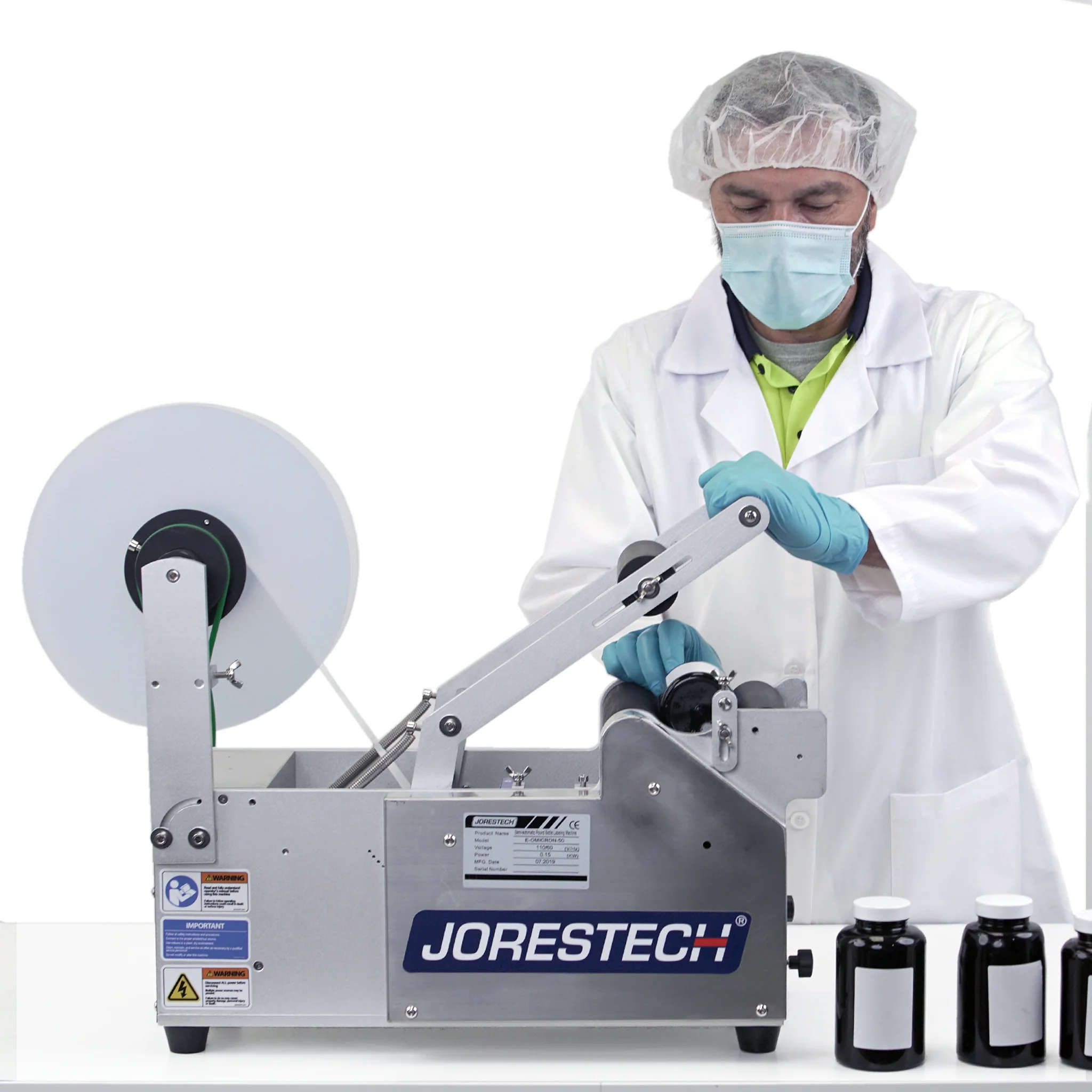 Semi-Automatic Label Applicator for Round Containers - Image 2