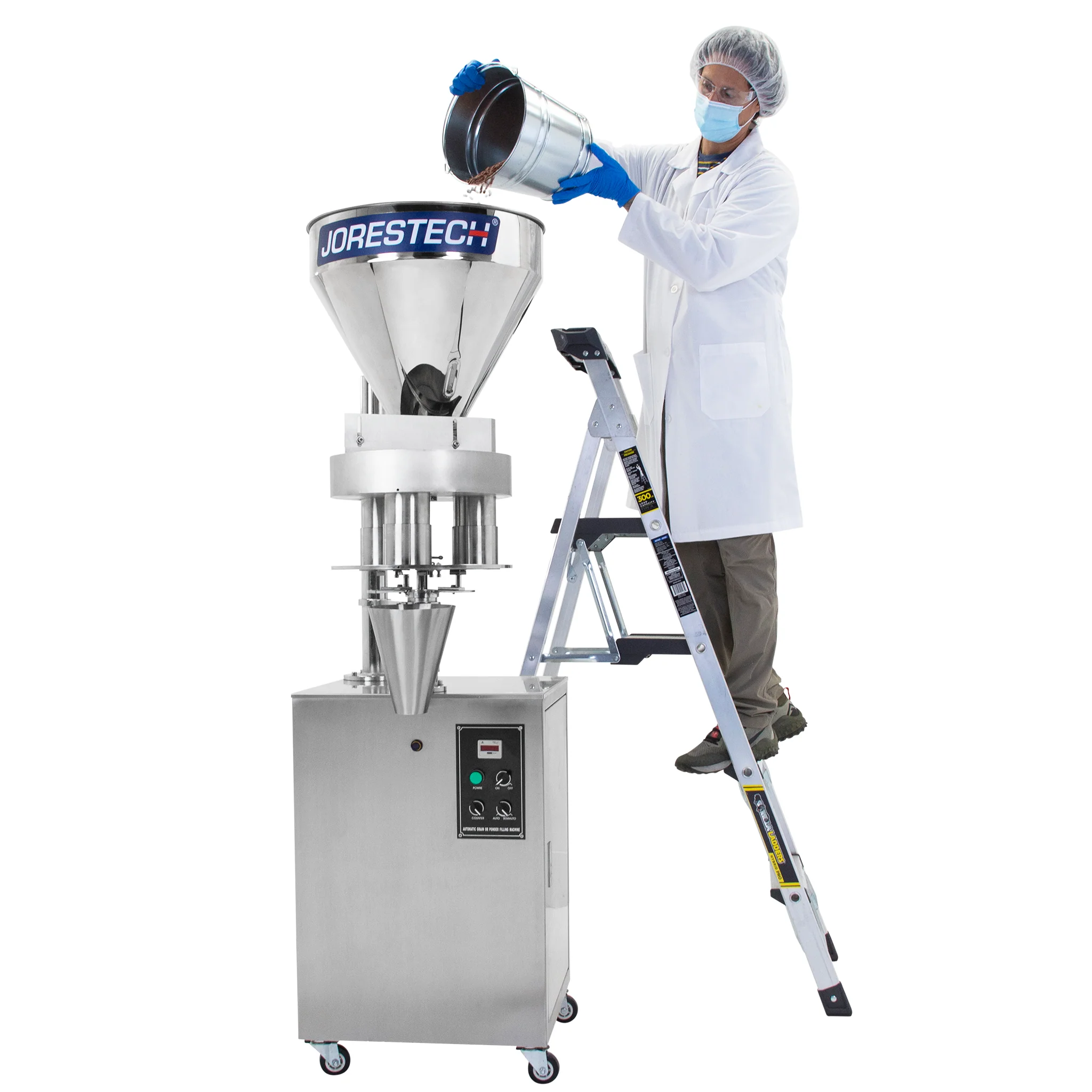 Semi-Automatic Volumetric Filler for Free-Flowing Products – 2000 ml - Image 2