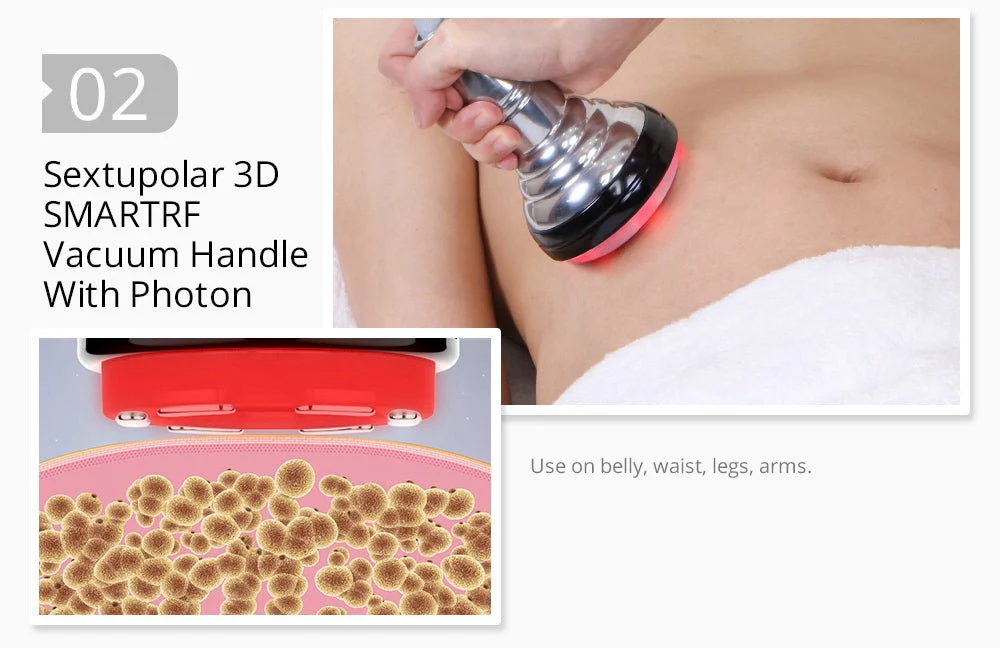 Shape Tactics 5-in-1 Unoisetion Cavitation 2.0 3D Smart Vacuum RF Machine - Image 14