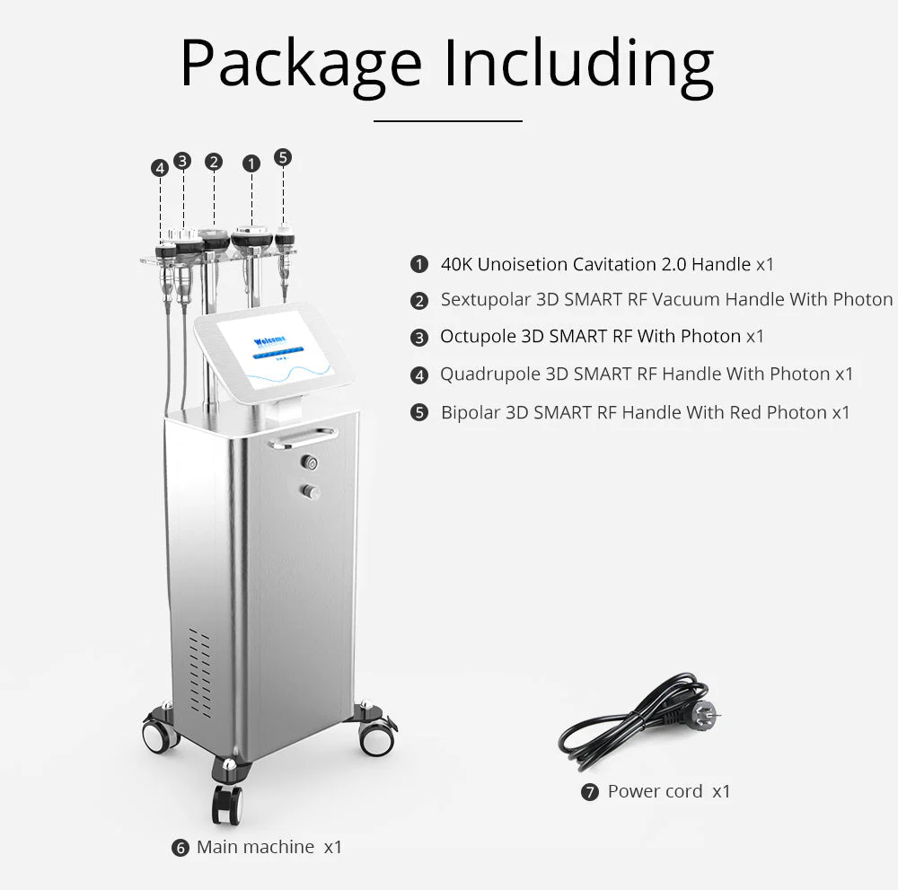 Shape Tactics 5-in-1 Unoisetion Cavitation 2.0 3D Smart Vacuum RF Machine - Image 7
