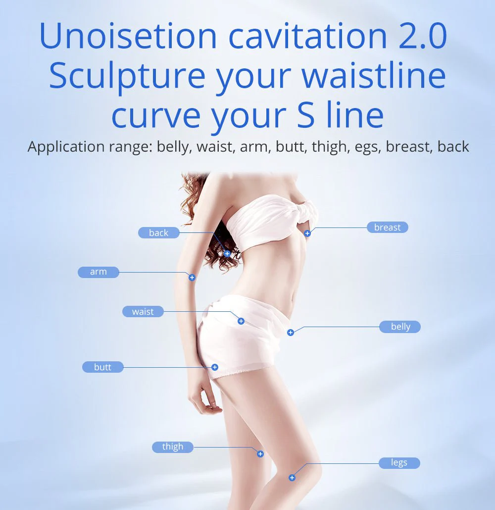 Shape Tactics 6-in-1 Advanced Unoisetion Cavitation 2.0 Vacuum RF Body Sculpting - Image 9