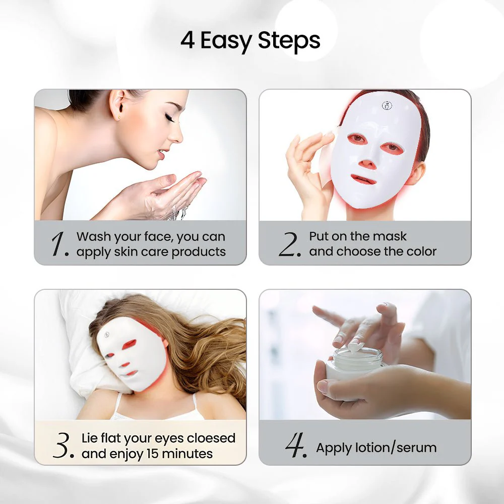Shape Tactics 7-Color LED Light Therapy Mask - Image 9