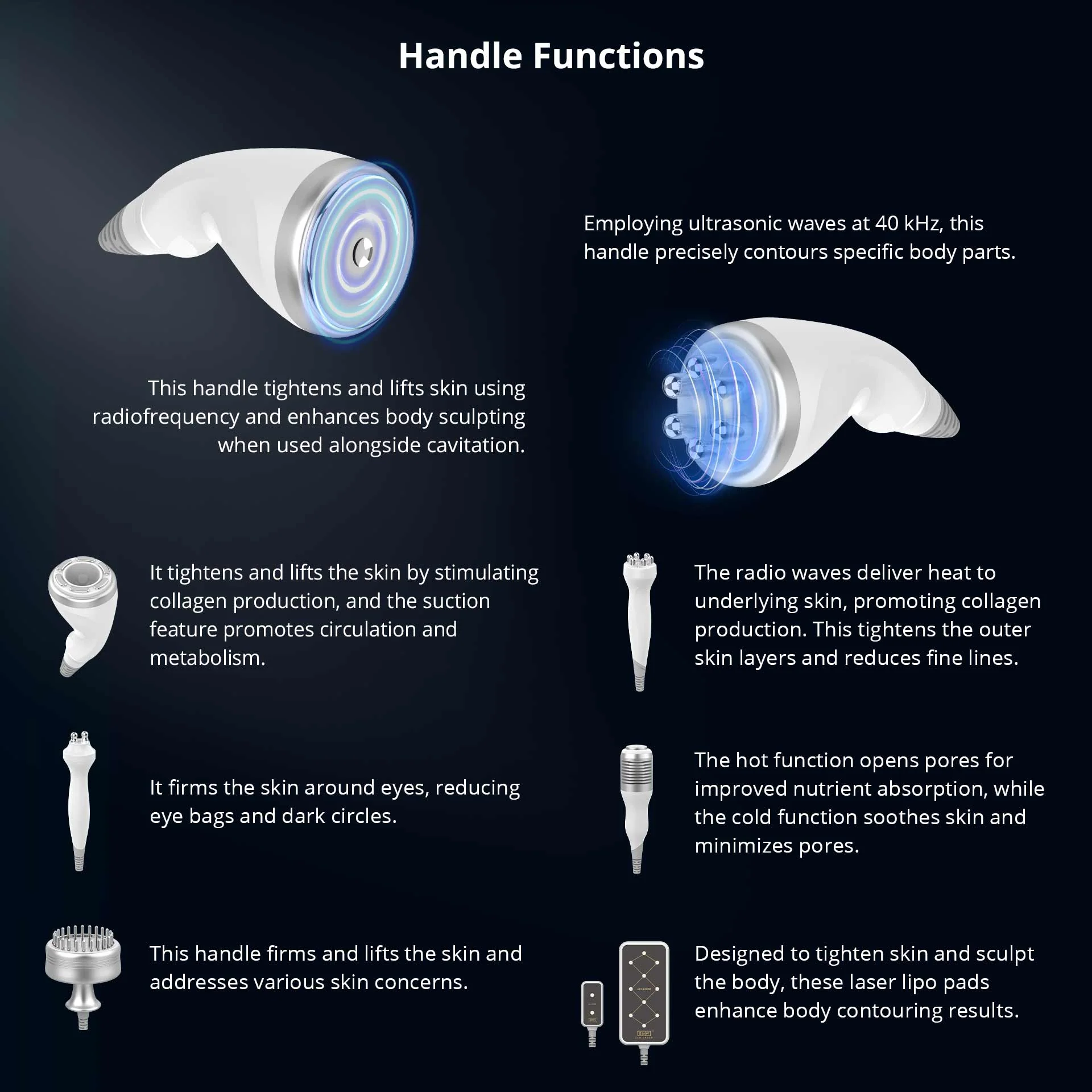 Shape Tactics - 9-in-1 Cavitation & RF Sculptor - Image 12