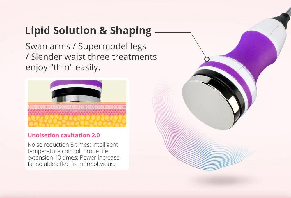 Shape Tactics - 9-in-1 Uniosetion Cavitation RF Vacuum Bio Photon Lipo Machine - Image 8
