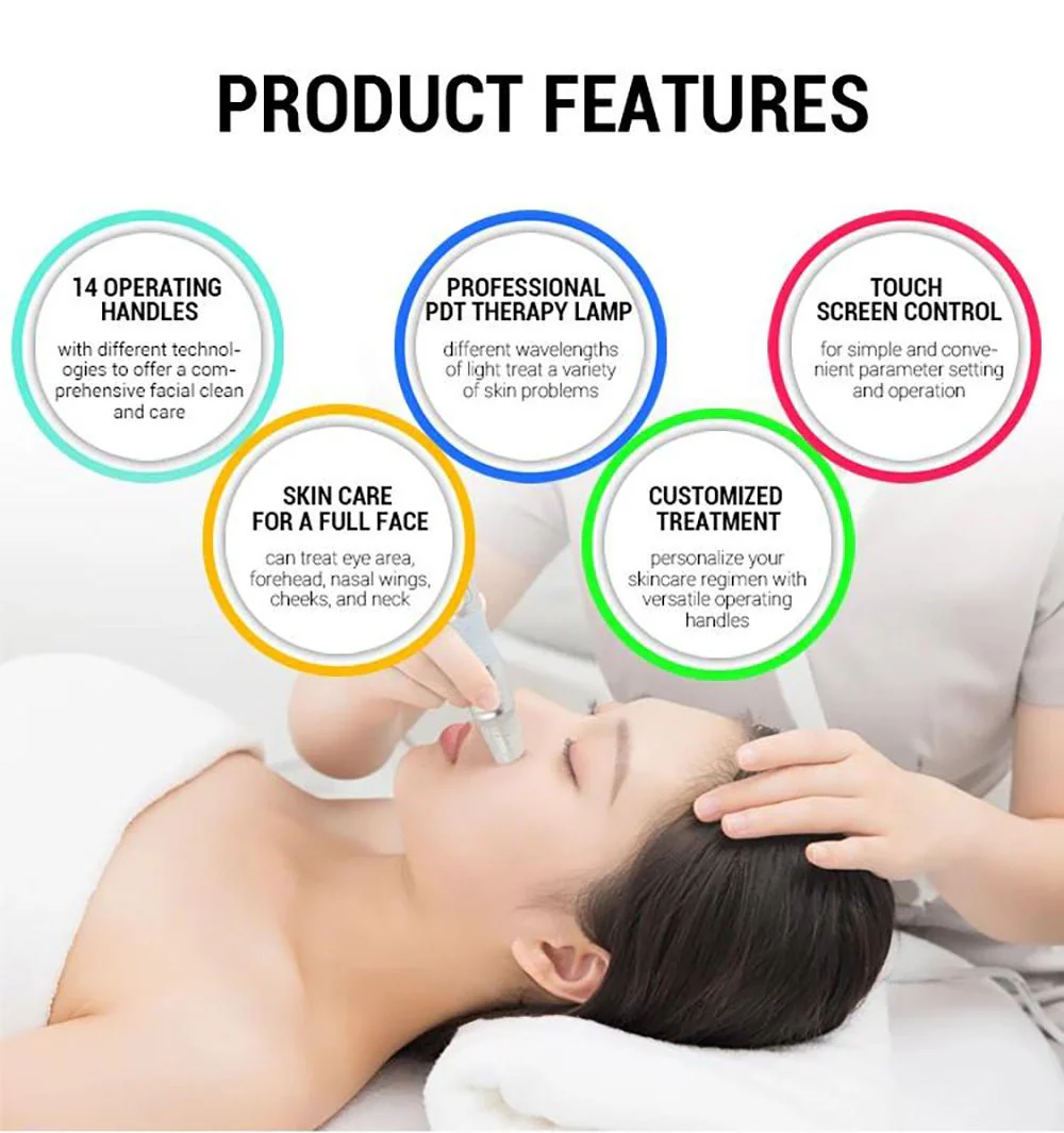 Shape Tactics Advanced 14-in-1 Hydro Dermabrasion with PDT Light Therapy - Image 10