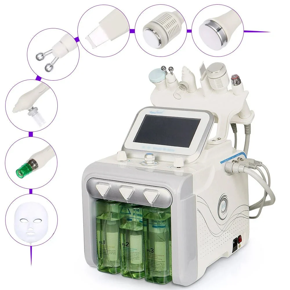 Shape Tactics - Hydro Dermabrasion Ultrasound Skin Scrubber LED Mask Machine - Image 4