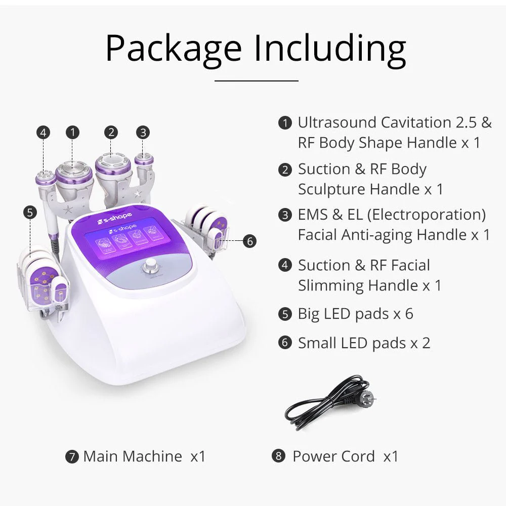 Shape Tactics - S-Shape 30K Cavitation LED Laser Machine - Image 9