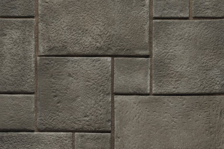 Sienna Ash Gray Manufactured Stone Pavers Pattern F01AS - Livfloors Collection - Image 9