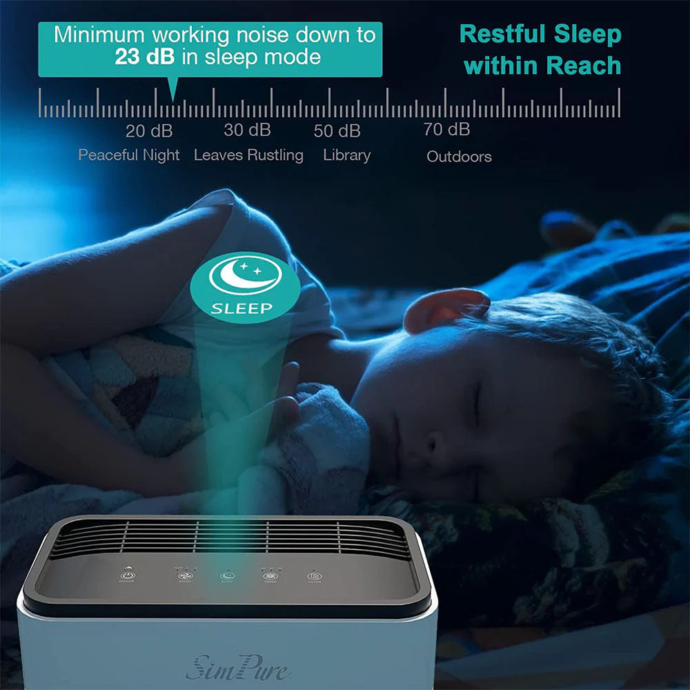 SimPure HP8 HEPA Air Purifier - Image 4