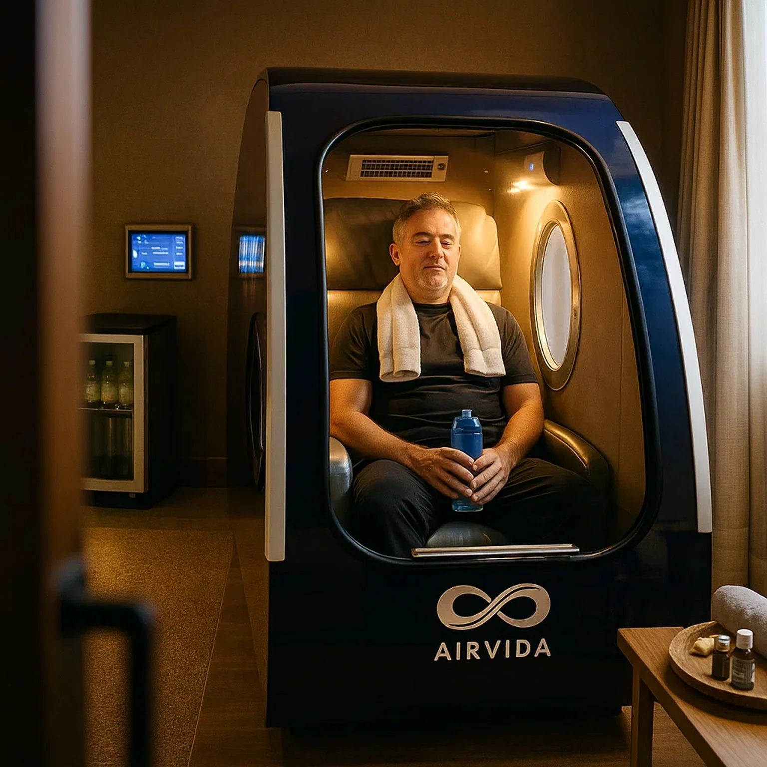 Sitting Hard Shell Hyperbaric Chamber 1.3-2.0 ATA -Airvida Elite - Image 10