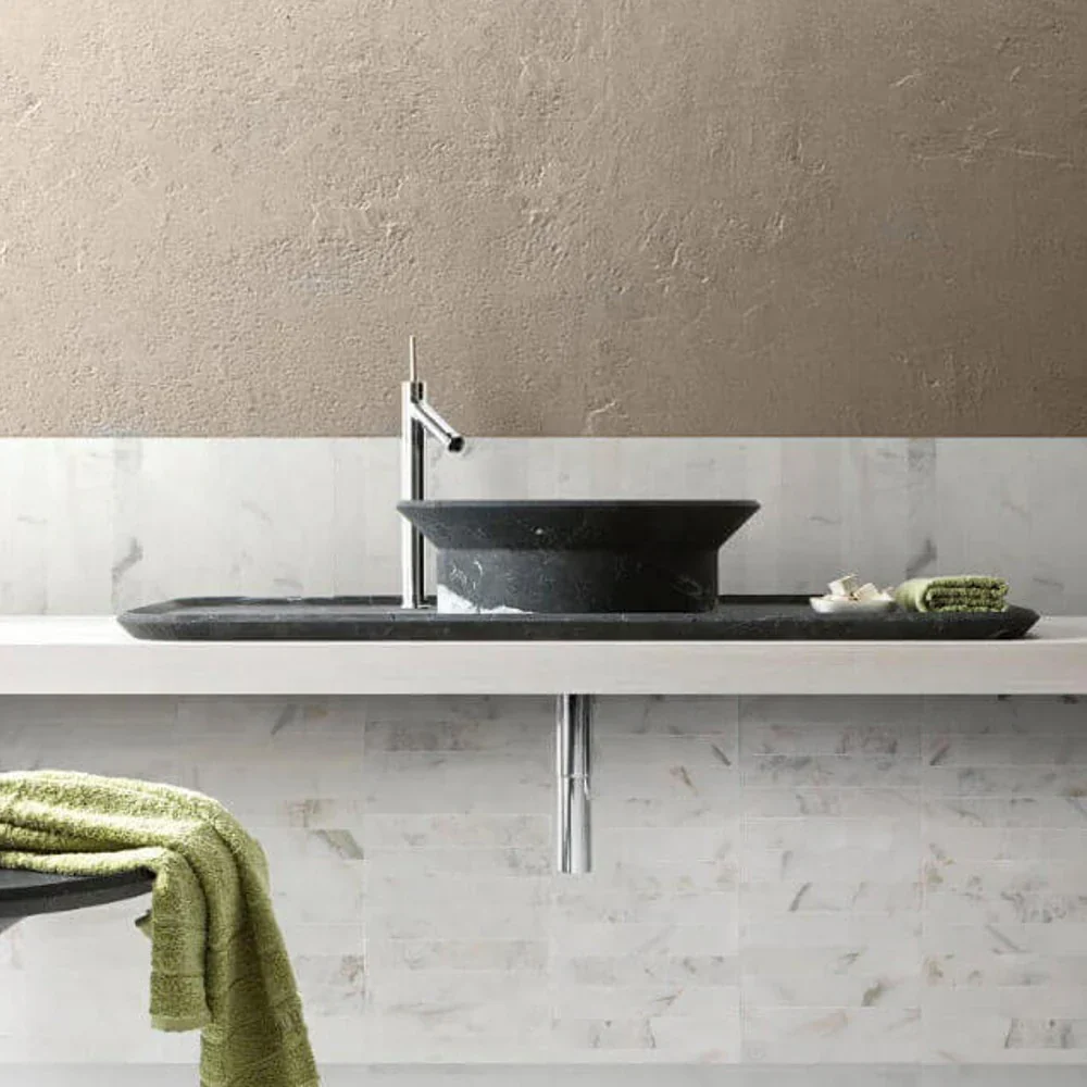 Special Design Marble Above Vanity Bathroom Vessel Sink Polished (D)20" (H)6" - Image 3