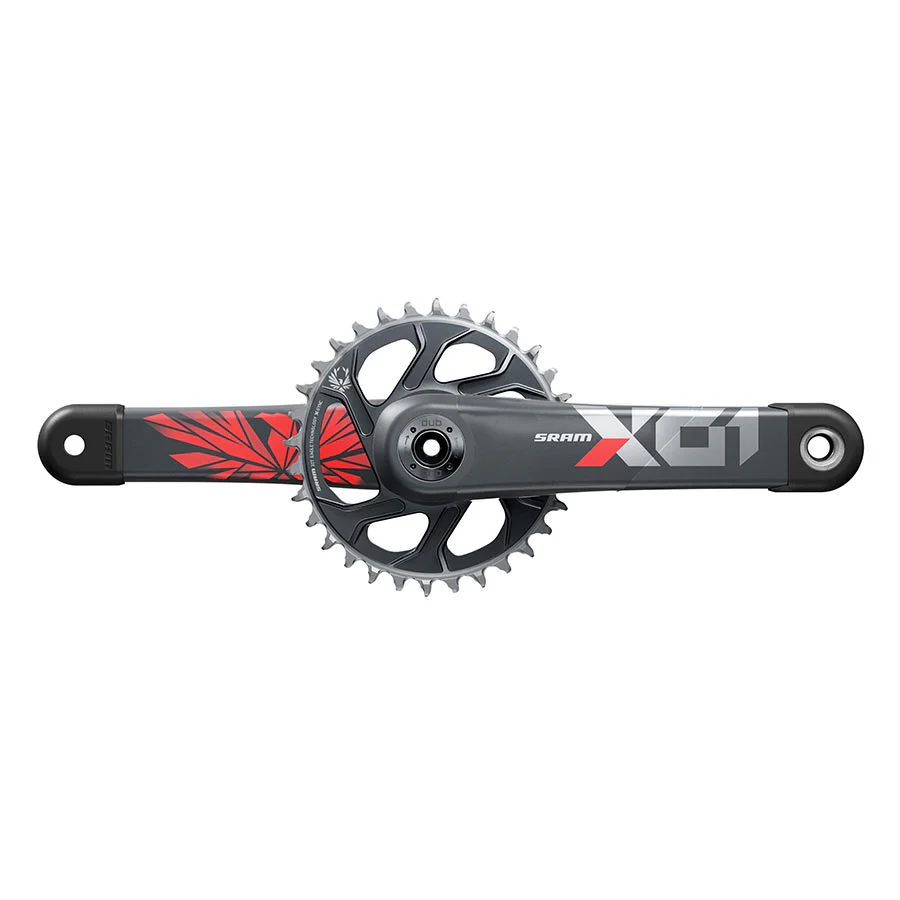 sram x01 eagle crankset 12-speed, 32t, direct mount, dub spindle interface, - Image 7