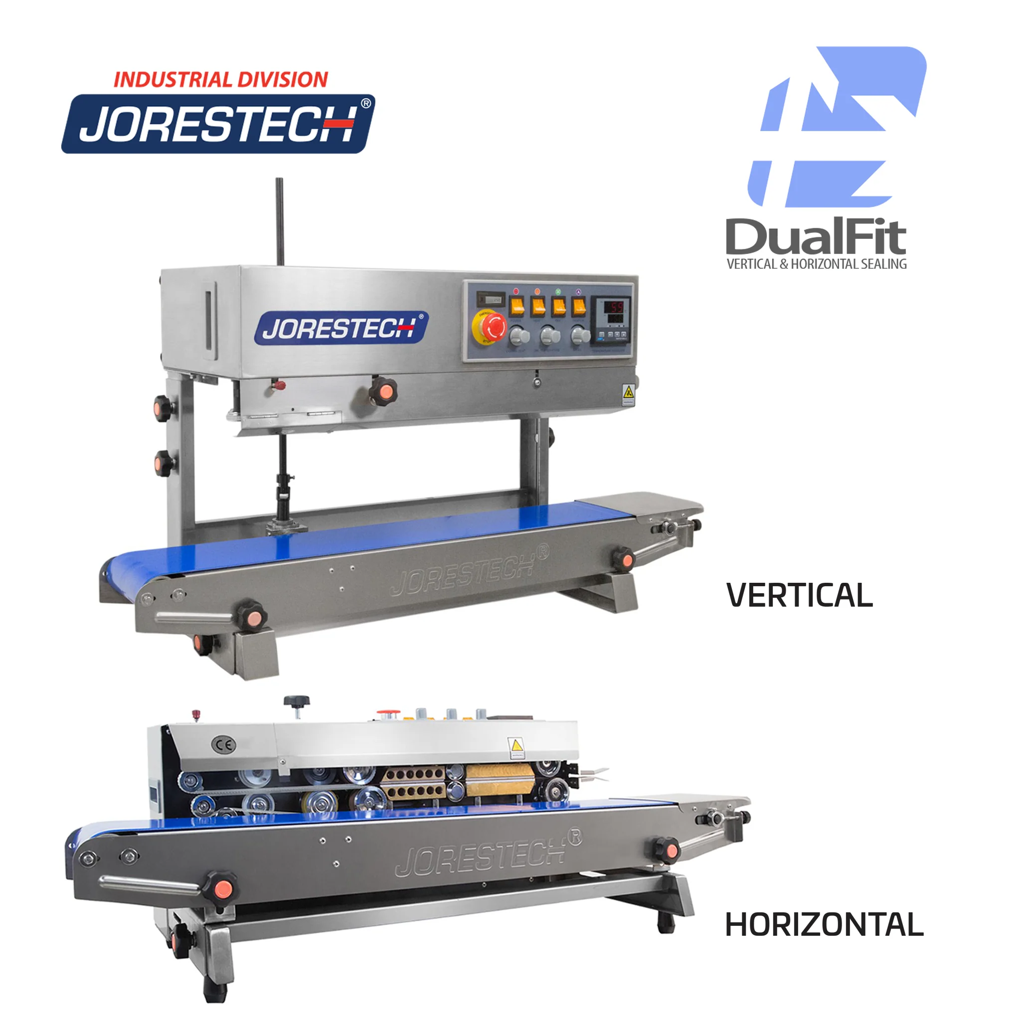 Stainless Steel Digital Continuous Band Sealer 800I with Coder - Image 2