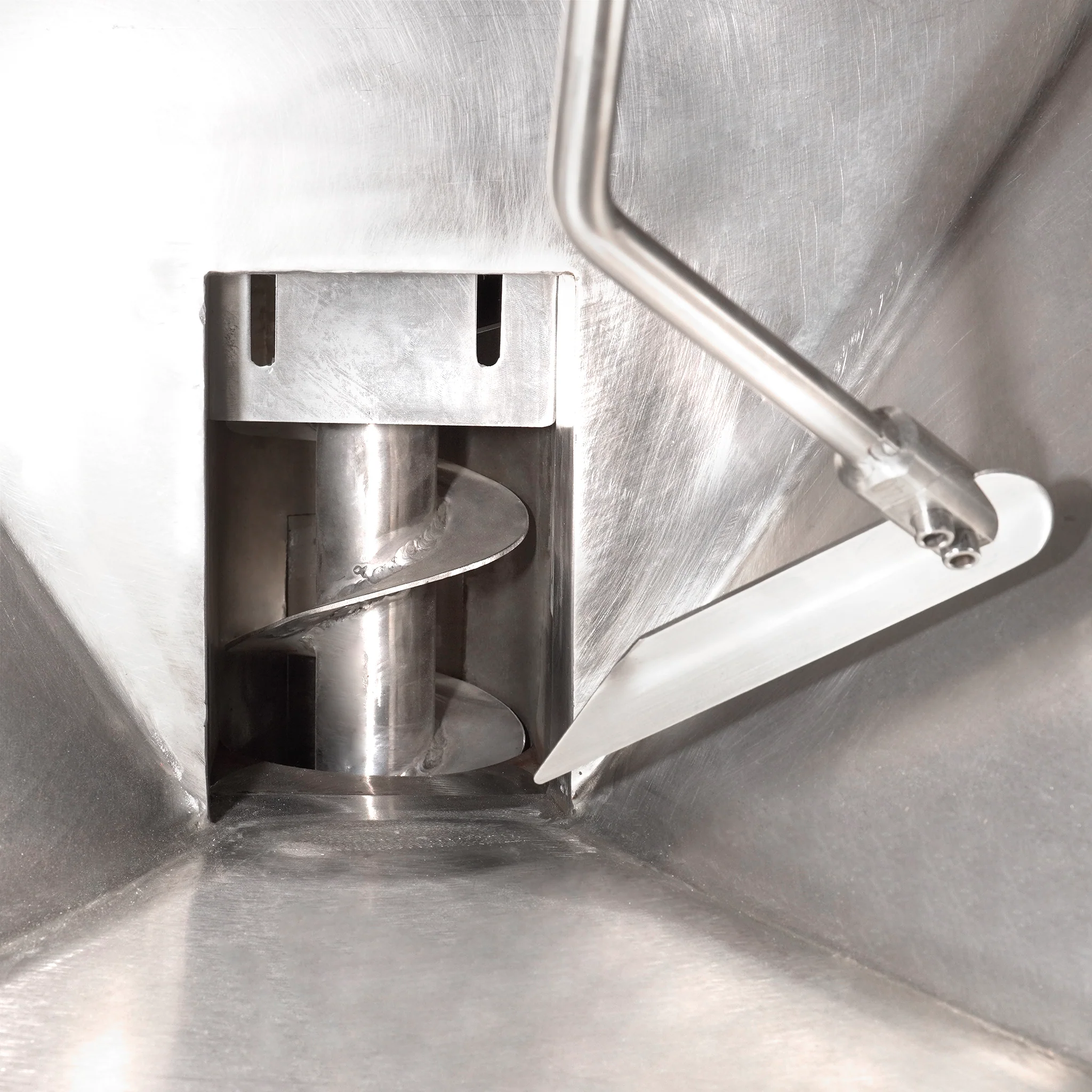 Stainless Steel Powder Screw Elevator with Agitator - Image 4
