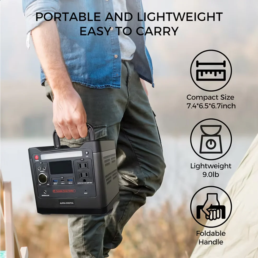Sungale 320W Outdoor Portable Power Station - Image 7