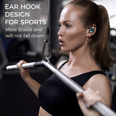 Sungale Ear-hook Wireless Noise Cancelling Lightweight Earbuds - Image 4